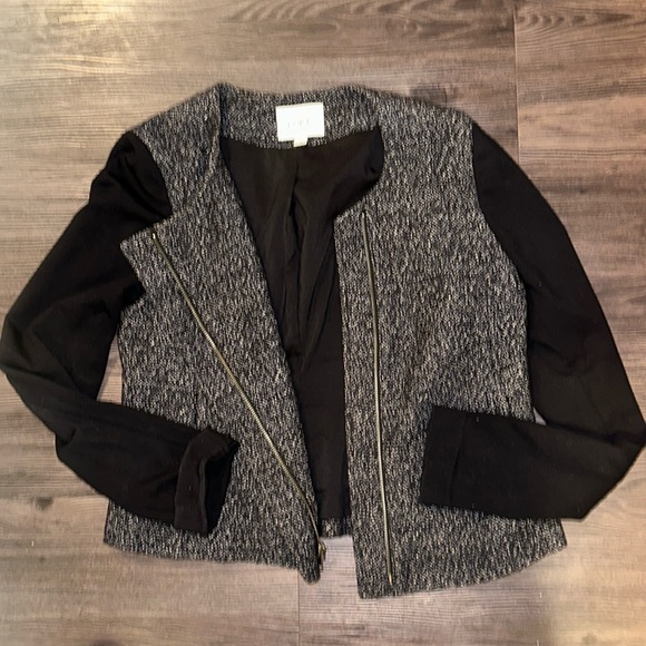 Ann Taylor Loft Women’s Black & White Jacket Blazer Size Small - Picture 2 of 7